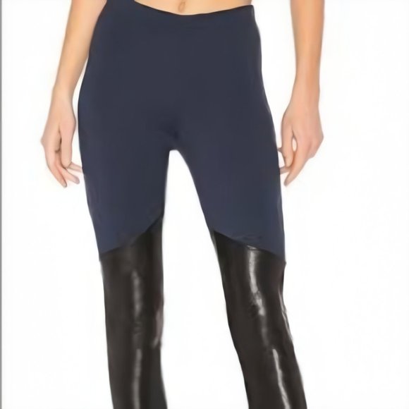 NWT BCBG HAWKINS FAUX LEATHER LEGGINGS - Picture 2 of 16